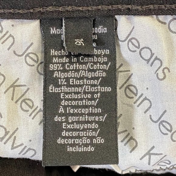 CALVIN KLEIN Jeans Shape Black Jean NWT - Picture 3 of 8